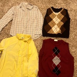 4 Crazy 8 boys tops